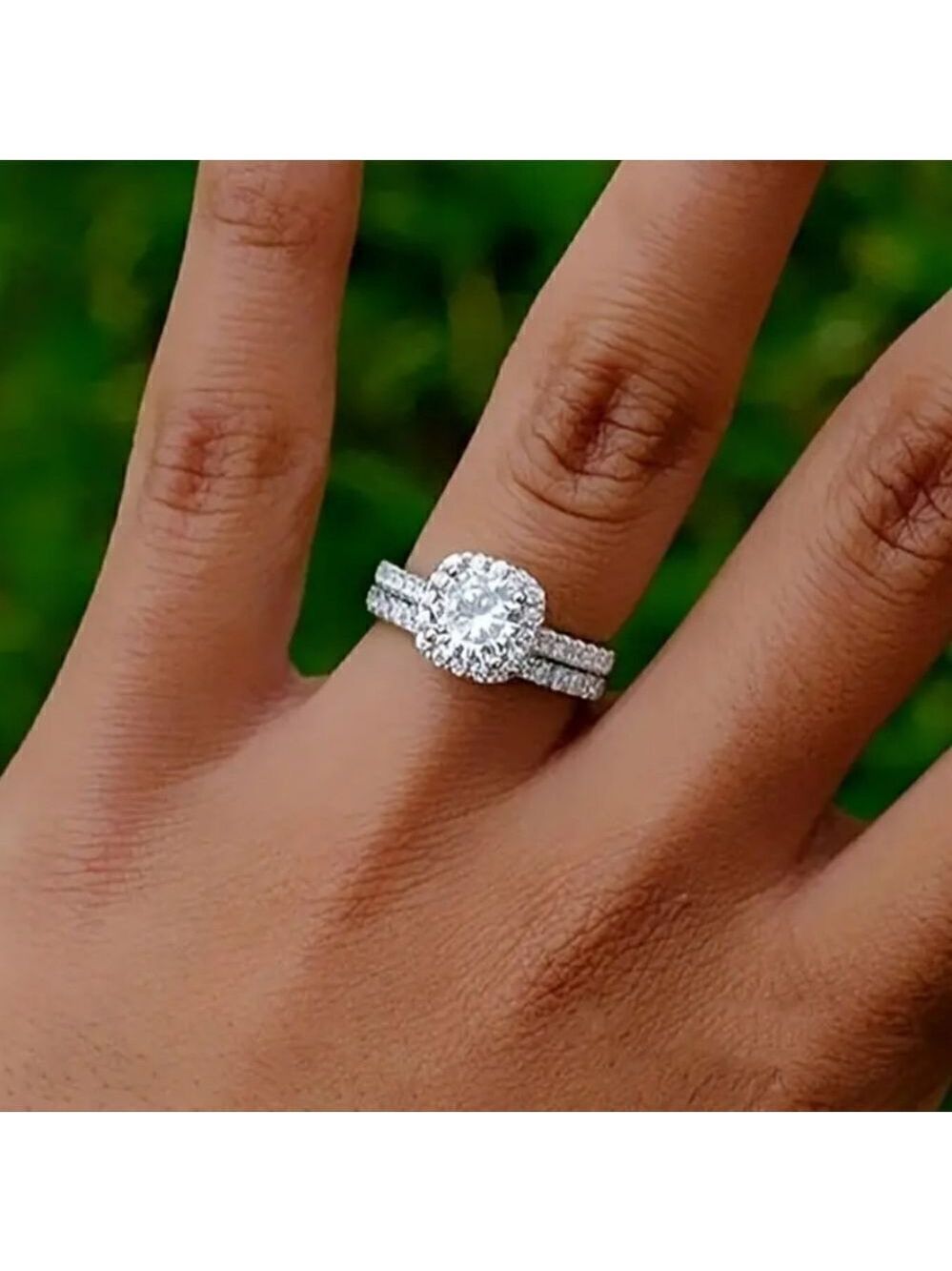 Timeless Dazzling Zircon Ring Classic yet Fashion